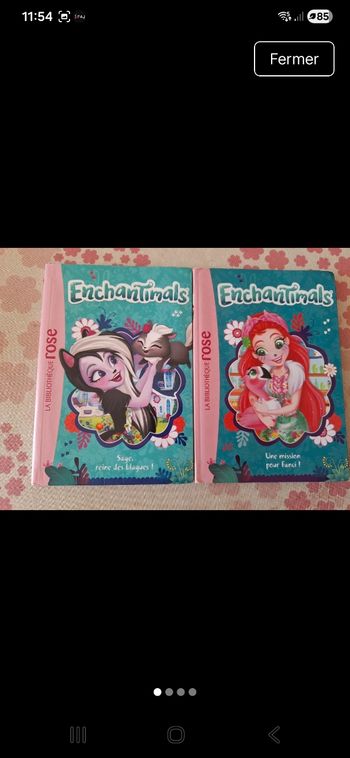 2 livres fille 