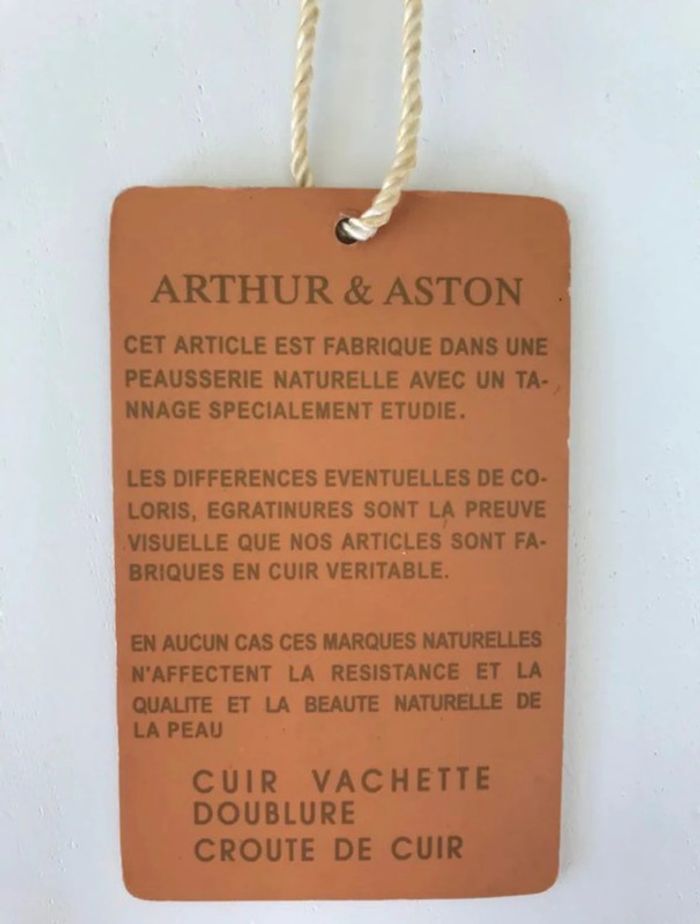 cartable en cuir Arthur et Aston - photo numéro 3