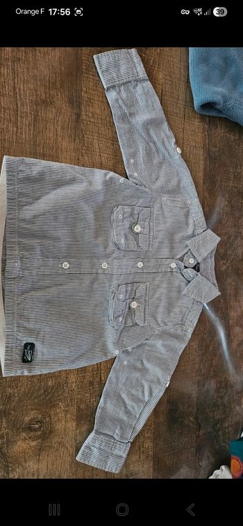 Chemise sergent major 24 mois