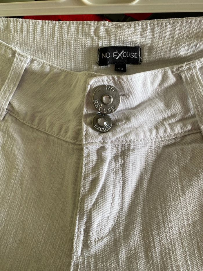 Pantalon jeans No Excuse Taille 38 - photo numéro 5