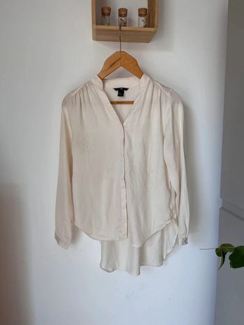 Blouse satiné beige H&M 34