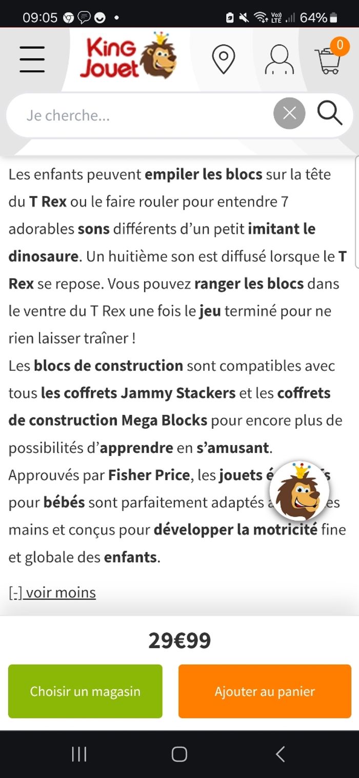 T Rex blok de construction - photo numéro 2