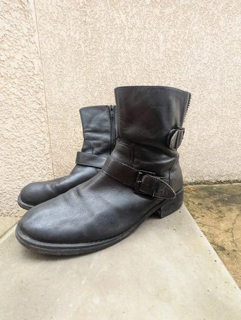 Bottines en cuir Minelli taille 40