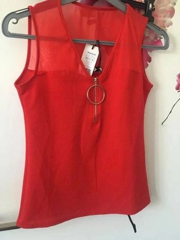 Haut avec épaules transparentes Morgan Neuf