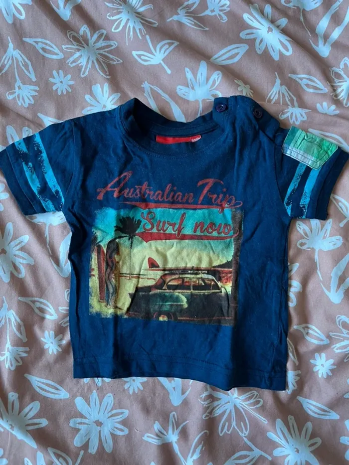 T-shirt aeropilote baby 6 mois