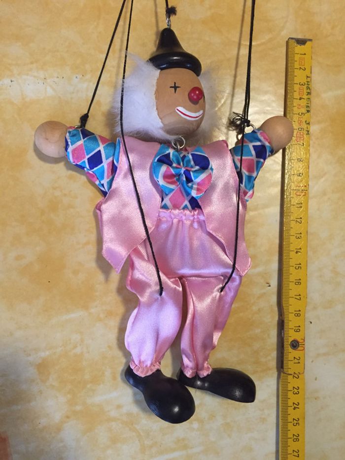 Marionnette clown - photo numéro 3