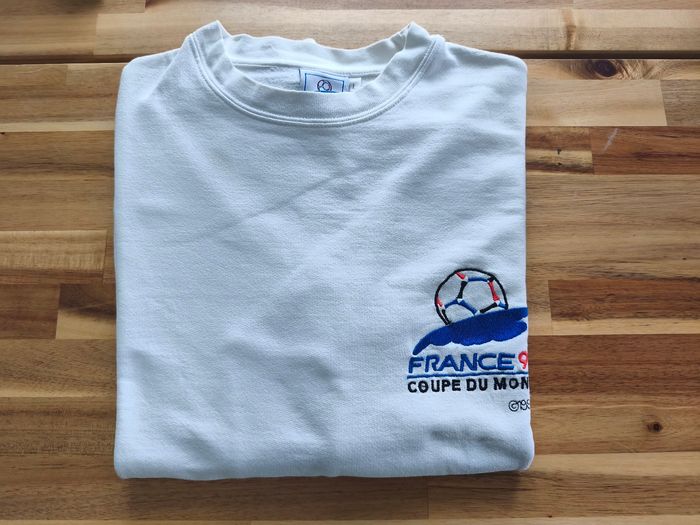 Sweat France 98 blanc taille L - photo numéro 3