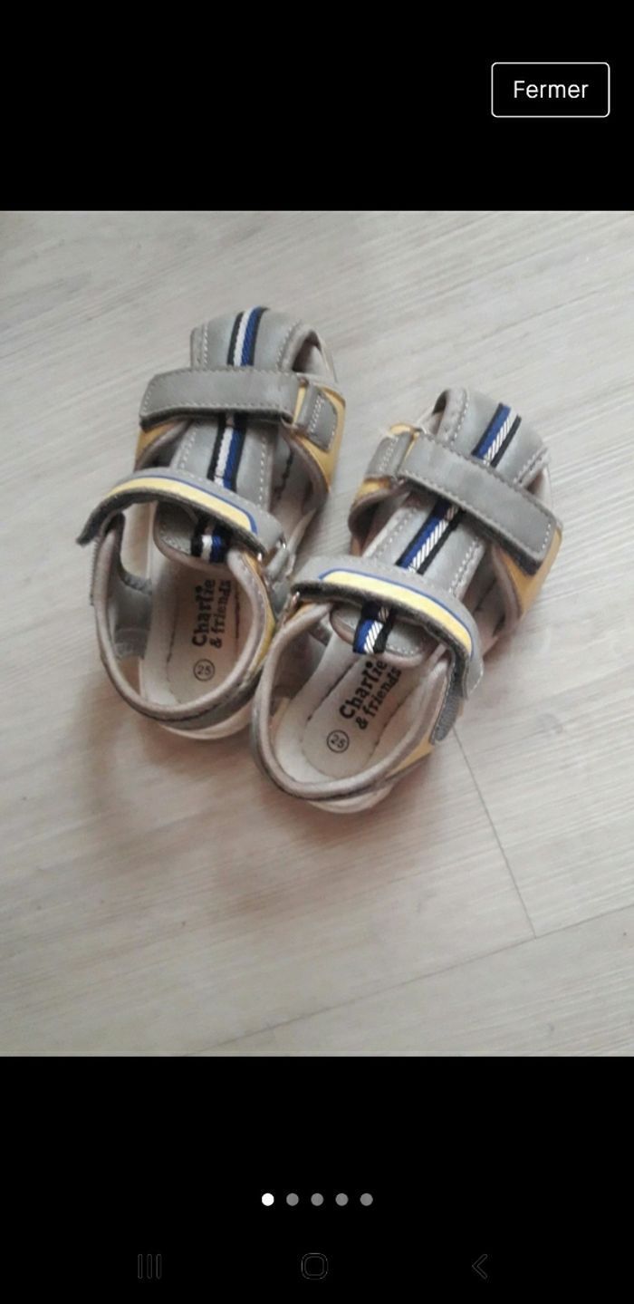 Sandales  garcons t25