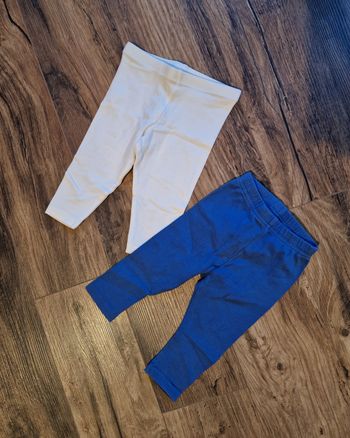 Lot de 2 leggings bébé – Taille 6 mois
