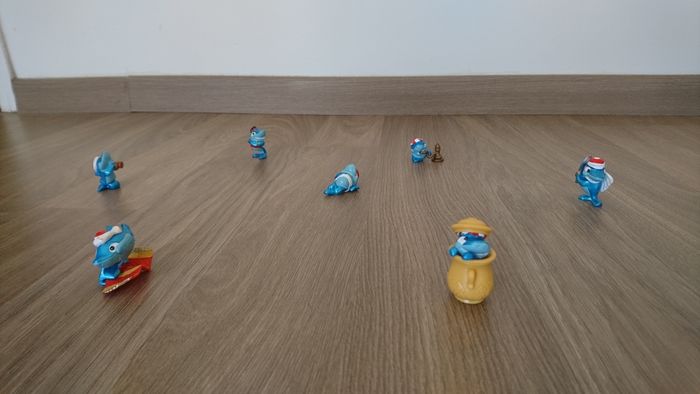 Figurines kinder requins "Squalibaba" (1995) - photo numéro 2