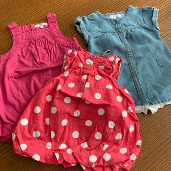 Lot de 3 robes chasuble