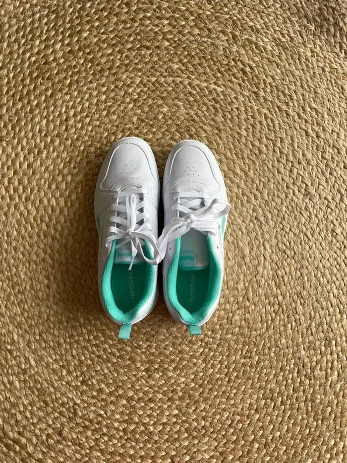 Baskets blanc/vert 38 Reebok - photo numéro 3