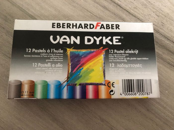 Pastels à l'huile, Van Dyke