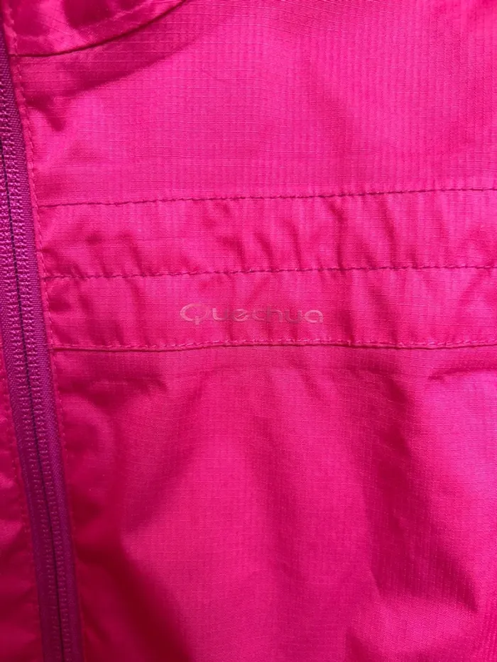 Coupe vent fille veste de randonnée quechua 8 ans - photo numéro 3