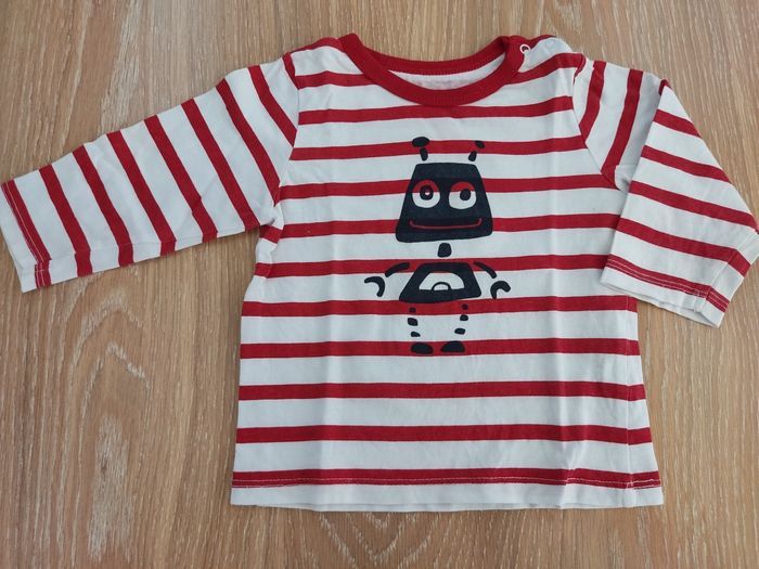 Lot tee-shirts manches longues - photo numéro 2