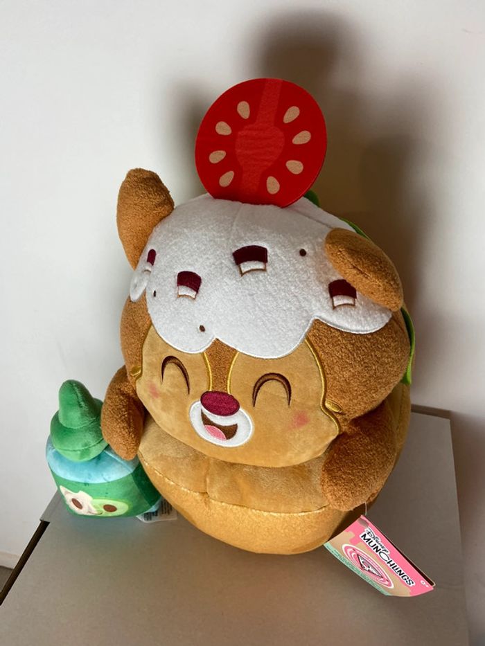 Peluche Disney Store Dale Falafel Pita Pocket Disney Munchlings Street Food Fusion Peluche moyenne - photo numéro 7
