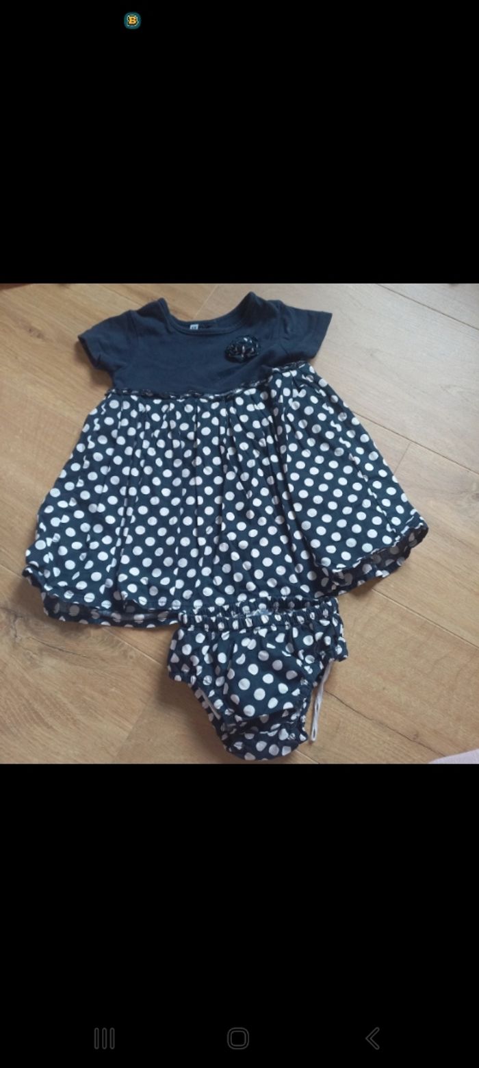 Robe et culotte assorties