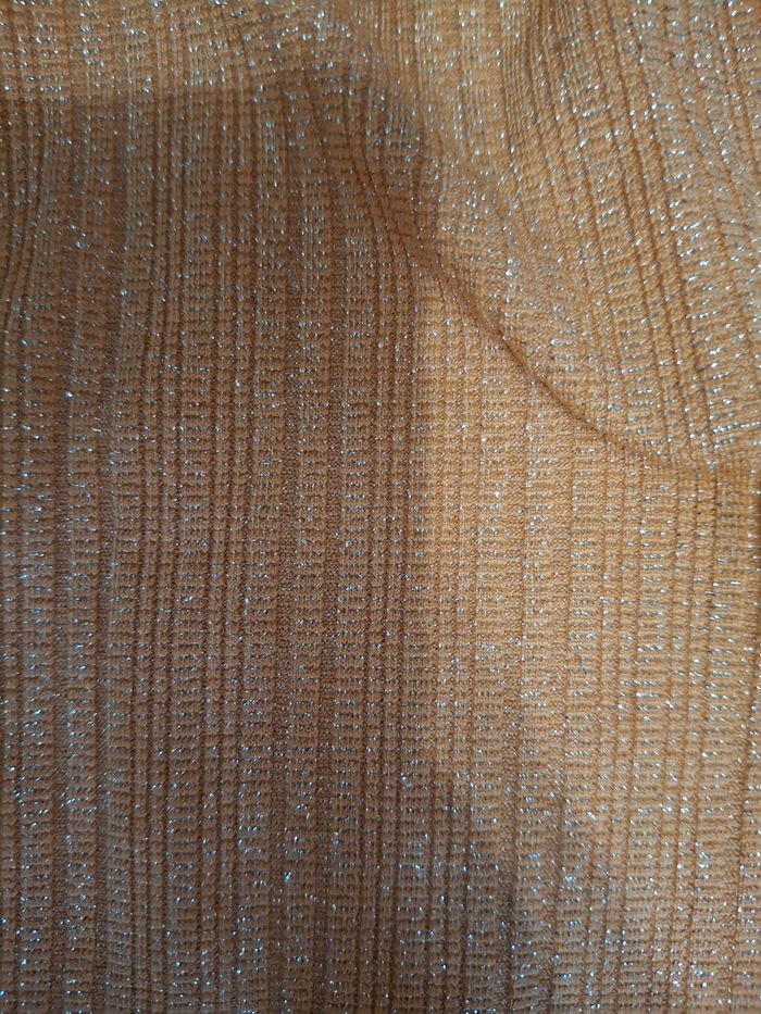 Top orange pailleté - photo numéro 2