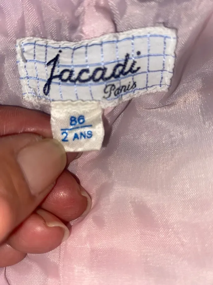 Combinaison fille vintage Jacadi taille 2 ans - photo numéro 4
