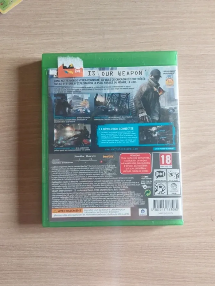 Watchdogs Xbox One TBE - photo numéro 2
