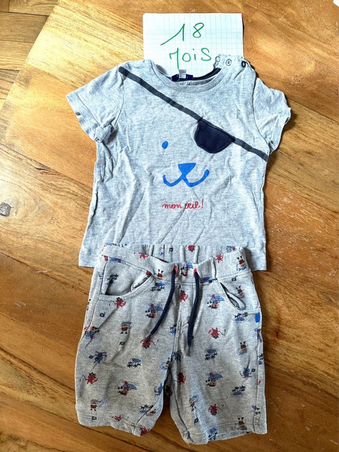 ensemble short et t shirt