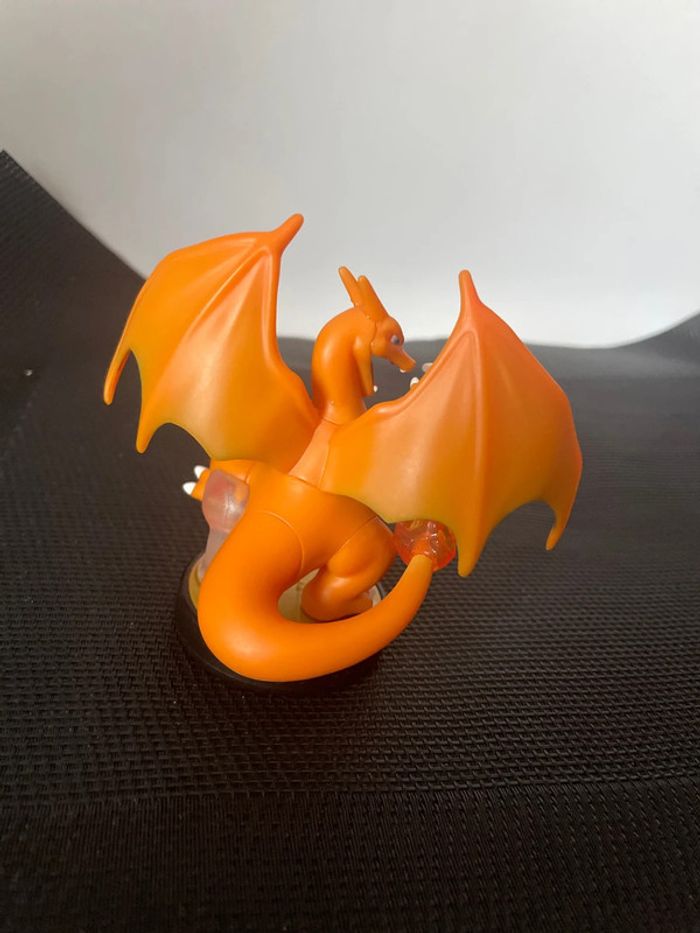 Figurine Amiibo Dracaufeu super smash bros 33 Pokémon charizard Glurak Nintendo switch 3ds Wiiu - photo numéro 4