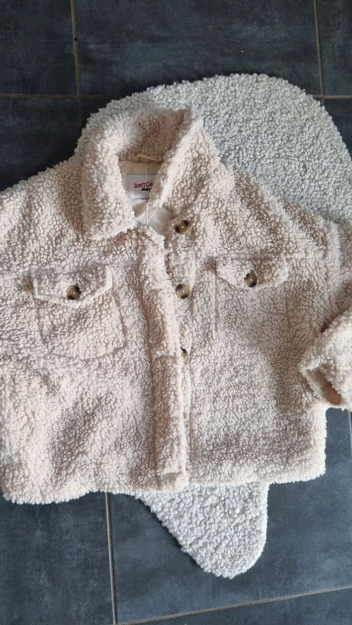 Blouson beige mouton parfait état   42 44 - photo numéro 2