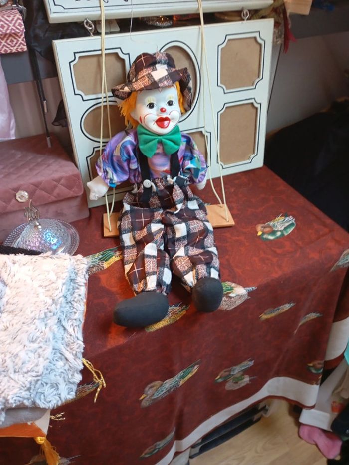Superbe clowns marionnette