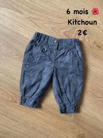 Pantalon 🌺 6 mois 🌺 Kitchoun