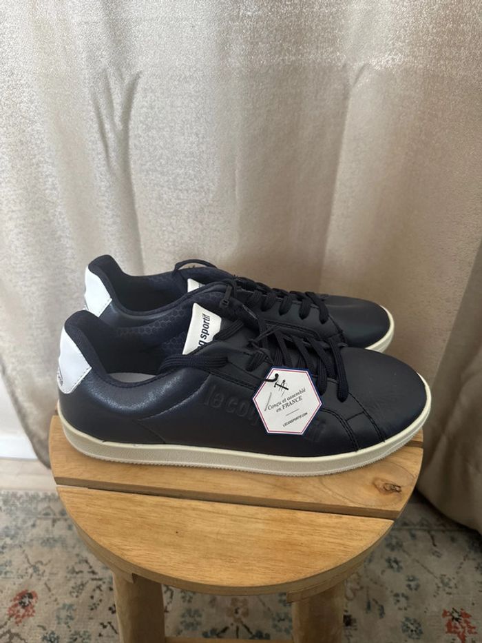 Baskets Le Coq Sportif bleu nuit – Made in France – Taille 41 neuves