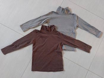 Lot de 2 sous-pulls à col roulé