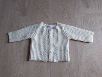 Gilet doré Pommette 6 mois