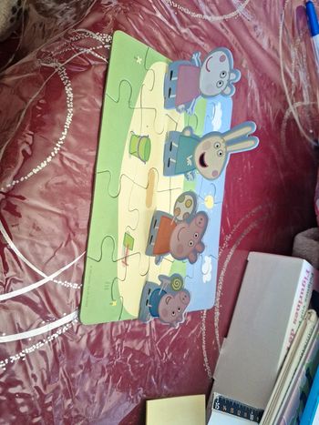 Puzzle 16 pièce 3d pepa pig