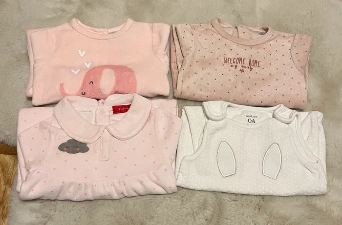 Lot pyjamas 3 mois - photo numéro 2