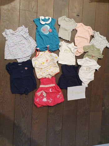 Lot vêtements été fille