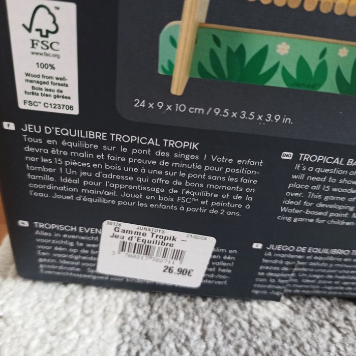 Jeu d'équilibre Tropical Tropik Janod - photo numéro 7