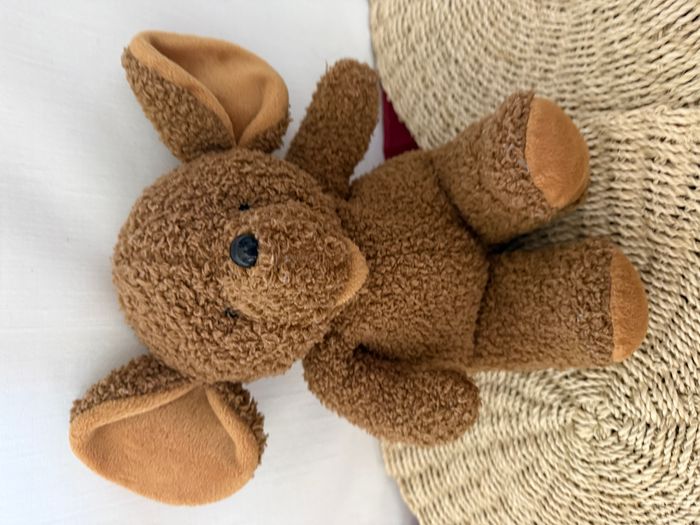 Doudou souris beige marron - photo numéro 2