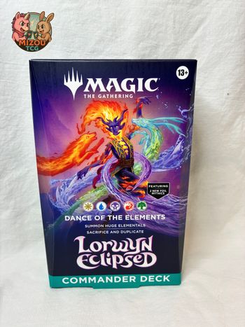 Deck Commander Dance of the Elements Lorwyn Eclipsed EN Magic