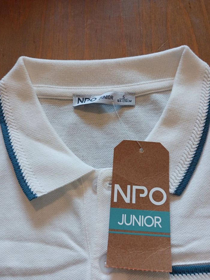 Polo blanc NPO - photo numéro 2
