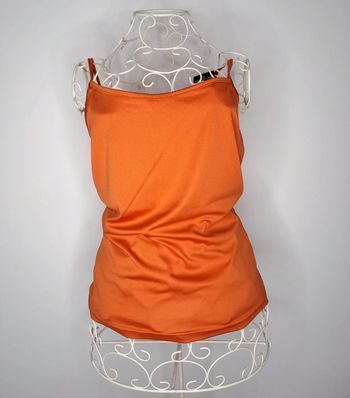 Débardeur orangé M
