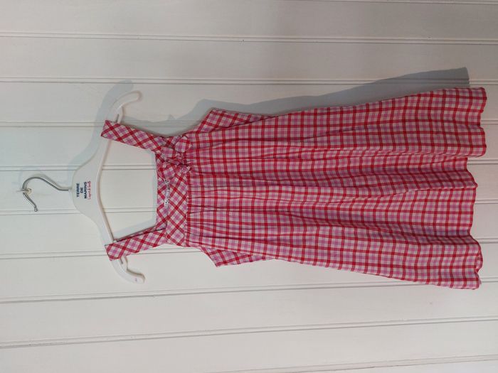 Robe imprimée petits carreaux