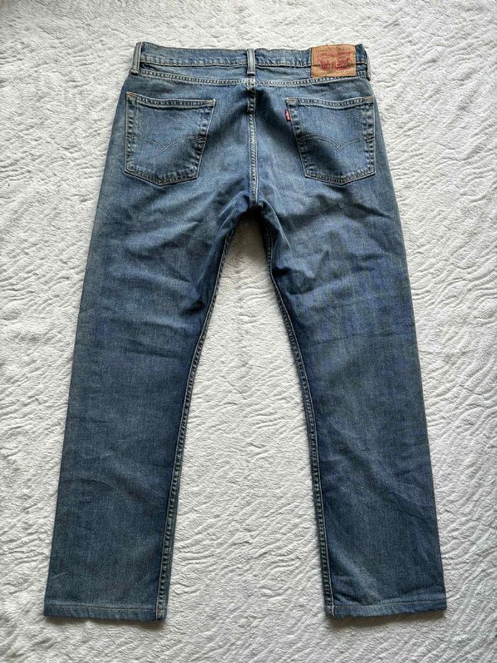 Jean Levi’s 513 Homme W34 (L/44) Coupe Slim Straight Bleu classique 00s y2k - photo numéro 10