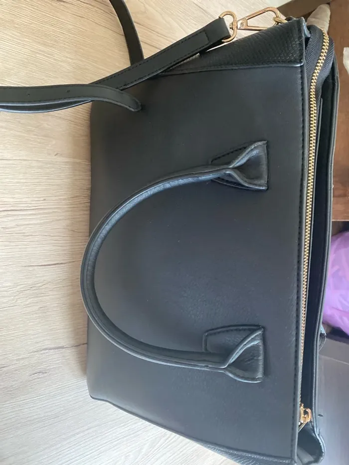 Grand sac à main noir - photo numéro 6