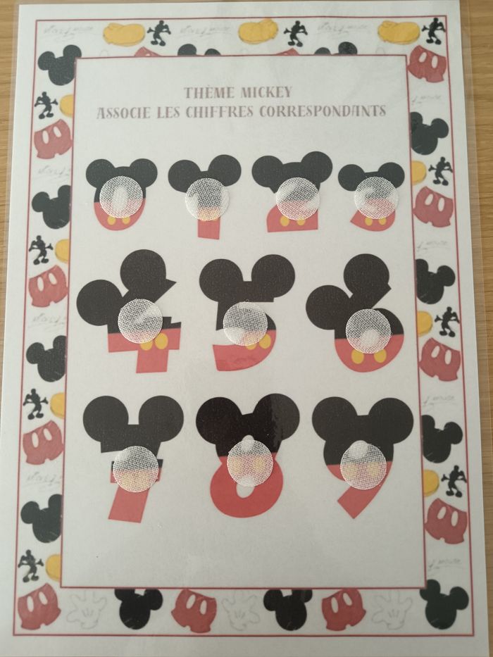 Fiche d'activité mickey - photo numéro 3