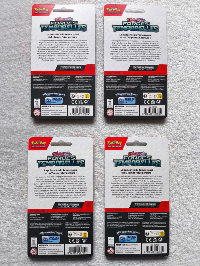 Artset EV5 - 4 Booster Blister Forces Temporelles Scellé FR Neuf - photo numéro 3