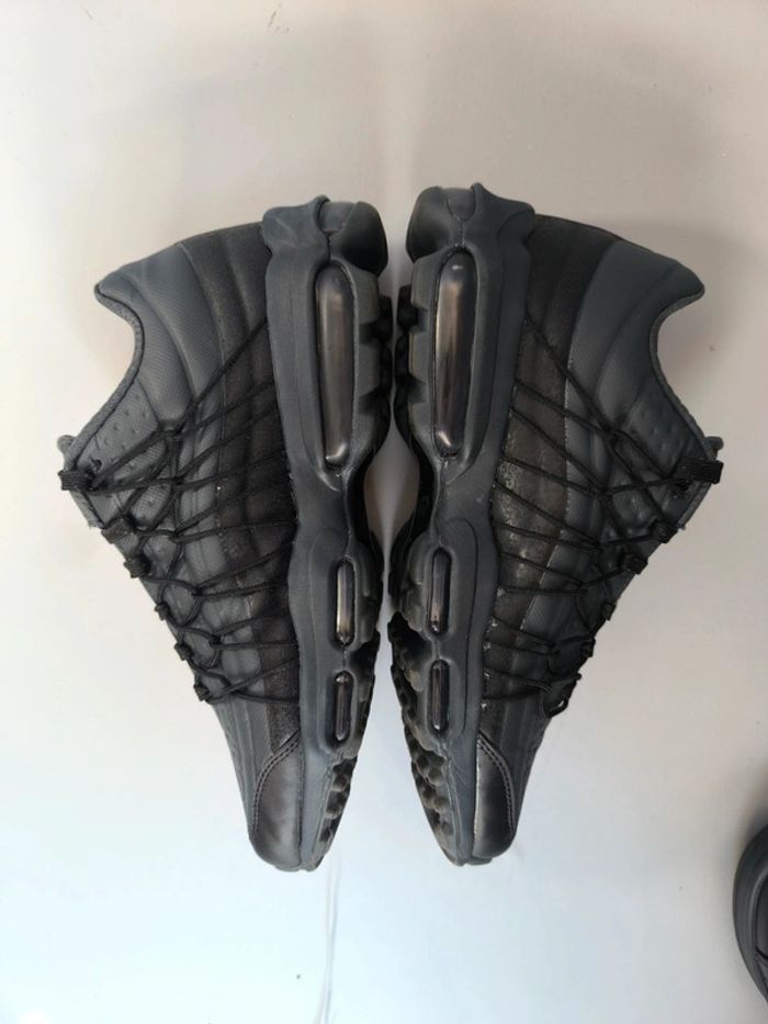 Baskets Nike air max 95 ultra se dark black noir pointure 41 neuves sans boîte - photo numéro 3