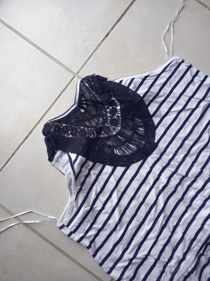 Robe femme rayé Atmosphere Grande taille - photo numéro 3