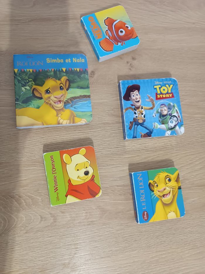 Lot de 6 petits livres Disney – Le Roi Lion, Nemo, Toy Story, Winnie, Planes - photo numéro 6