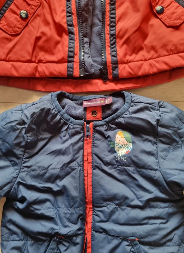 Parka 3 en 1 neuve sergent major 9 mois - photo numéro 2