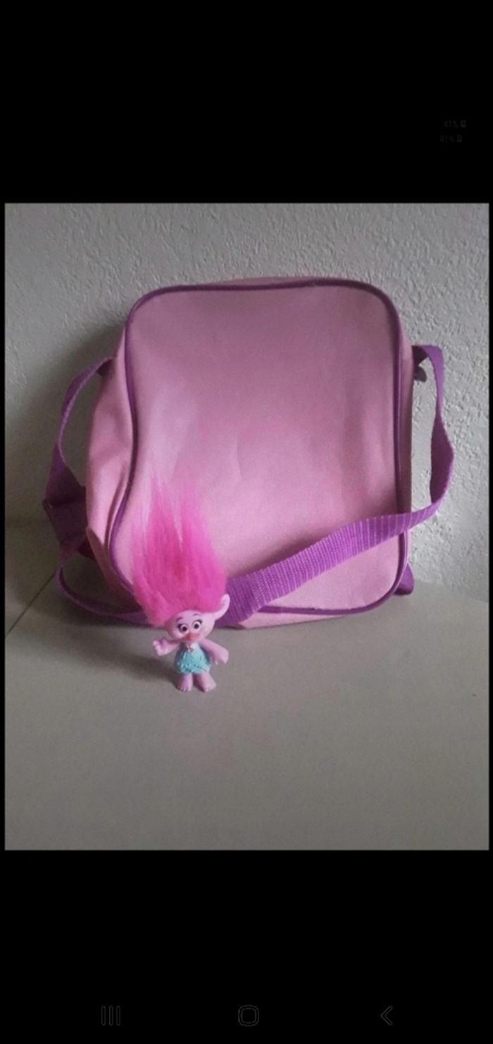 Sac et  1 figurine Troll - photo numéro 2